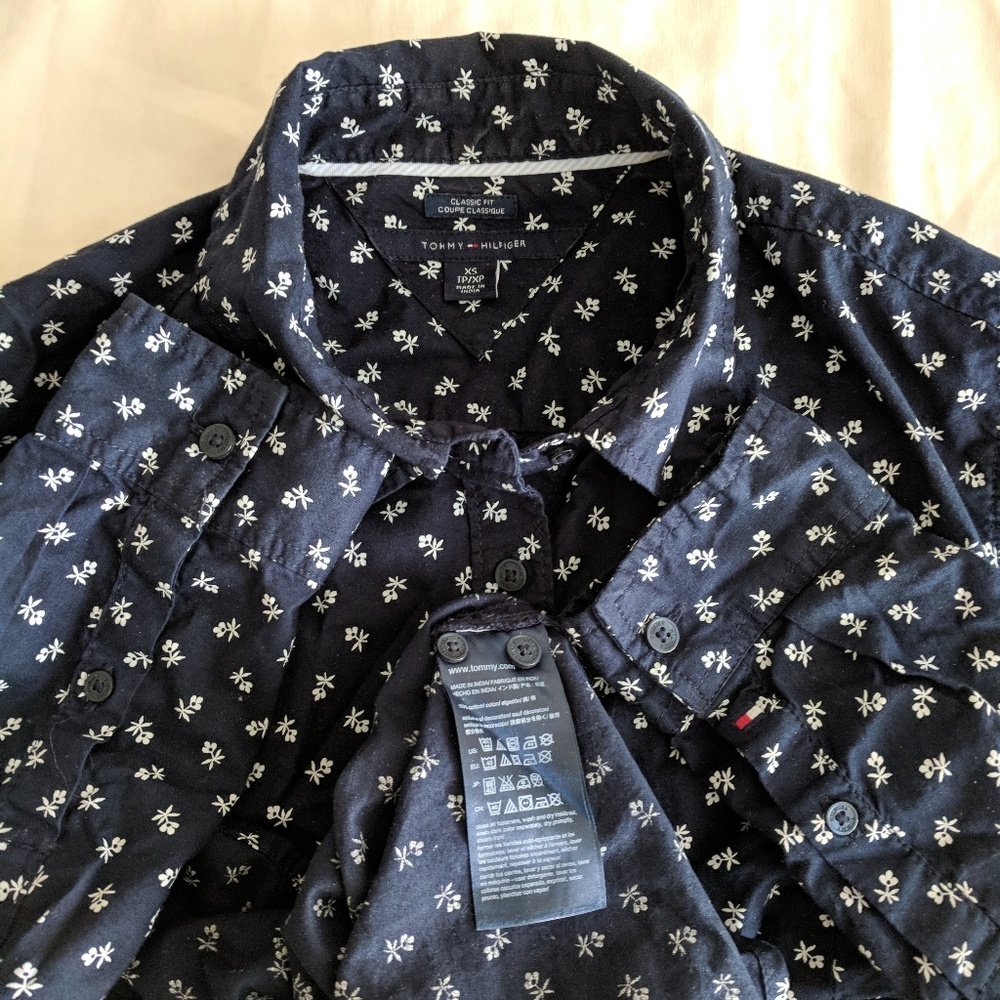 Navy Button-Down - image 2